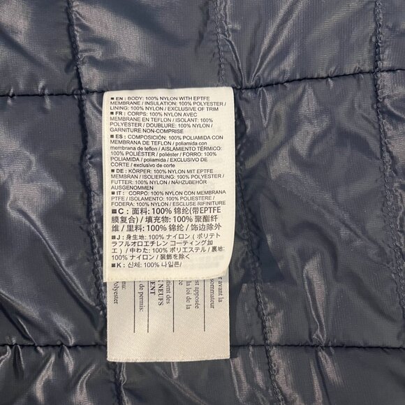 Arc'teryx Gore-tex Waterproof Durant Women's Coat - Medium, Navy - Picture 5 of 6